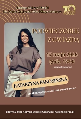 Podwieczorek z gwiazdą - Katarzyna Pakosińska